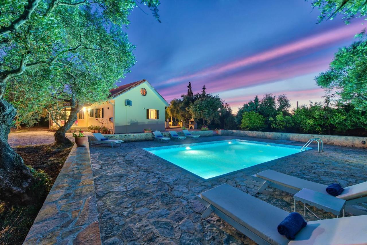 Olivegrove Villa - Nestled In Olive Trees With Private Pool, By Zantewize ตรากากิ ภายนอก รูปภาพ